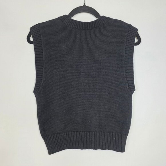 Wilfred Knit crew neck wool Vest - Picture 4 of 6